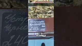 How much do 💲 oysters 🦪 cost in Crimea 