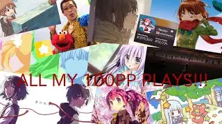 10 Minutes of 100pp osu! plays