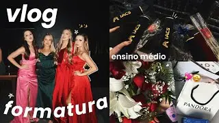 minha formatura do ensino médio *terceirão* 👩‍🎓✨