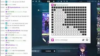 Bad apple in Twitch chat reaction