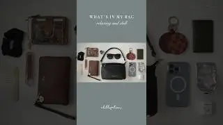 #whatsinmybag #chillvibes #minimal