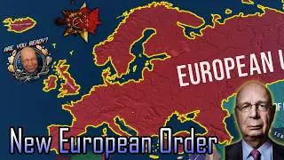ARE YOU READY? Germany forms the New European Order - HOI4 Red World Timelapse
