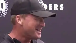 Jon Gruden on Raiders release Antonio Brown