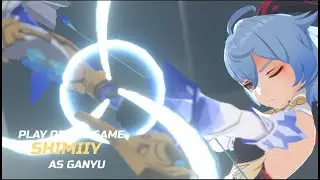 Blender Animation | Ganyu Highlight Intro (fan-made) | Genshin Impact