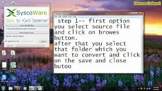 Convert XLS to VCF and excel to vcard Converter
