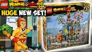 HUGE 5th Anniversary LEGO Monkie Kid Set REVEALED! MEGAOPOLIS!