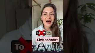 Как произнести “Live concert”