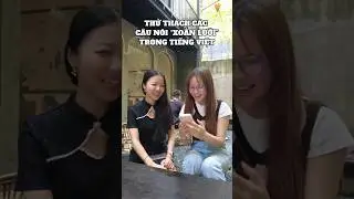 NGƯỜI NƯỚC NGOÀI NÓI TIẾNG VIỆT XOẮN LƯỠI 😮 #duhocsinh