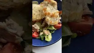 типа ЦЕЗАРЬ, но проще и ВКУСНЕЕ #diy #food #дегустация #lifehacks #рецепт