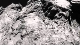 Photo and sounds of the comet Churyumov - Gerasimenko.
