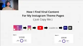 How I Find Viral Content For My Instagram Theme Pages (Just Copy Me)