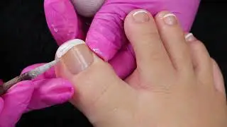 Francesinha com decoração - Unhas do Pé decoradas