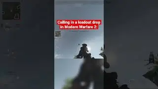 Calling in a loadout drop in Modern Warfare 2: