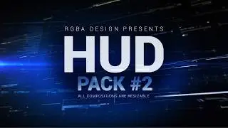 Digital HUD Pack 02 After Effects Project
