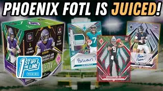 BETTER THAN ADVERTISED! 2024 Panini Phoenix Football FOTL Hobby Box Review!