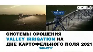 Системы орошения Valley Irrigation на Дне картофельного поля 2021