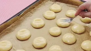 Рецепт, песочный печенья, лёгкий и вкусный рецепт за 5 минут.
