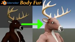 Blender Full Body Fur/Hair Curve Setup | Detailed Tutorial