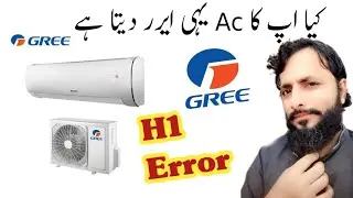 Gree Dc inverter ac H1 error fault solution