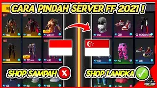 CARA PINDAH SERVER FREEFIRE TERBARU 2021 ! 100% BERHASIL TANPA HAPUS AKUN UTAMA - GARENA FREEFIRE