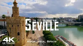 SEVILLE 🇪🇸 Sevilla 2024 Drone Aerial 4K Drones | Andalusia Andalucía Spain España