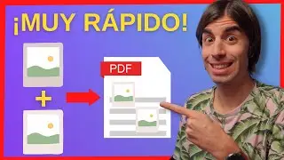 Cómo UNIR FOTOS en un PDF