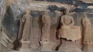 3D Point cloud Cultural Heritage Stone Cave - qingyang sikusi_032 - Weiss AG