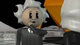 Newton and Einstein Discuss Science