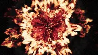 Fire Shockwave Logo Reveal Motion Graphics Footage Exlusive