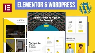 How to Create A Digital Marketing Agency Website from Scratch for FREE (Elementor & Wordpress)