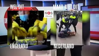 NOS journalistiek, twee maten berichtgeving mishandeling door politie
