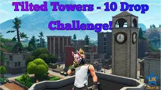 Tilted Towers - 10 Drop Challenge! (Fortnite: OG)
