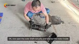 Compressor Scrap Recycling Machine | How to Dismantle an AC Compressor Easily！