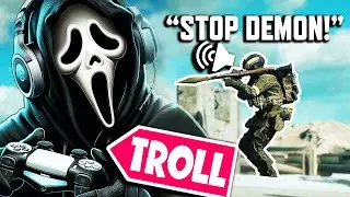 GAMER calls me a DEMON! Scary VOICE TROLLING in Battlefield 6 AND Black Ops 7!