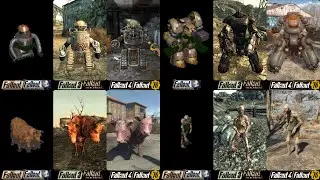 Evolution of Fallout Creatures - 1997 to 2018