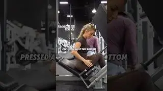 How to PROPERLY use a leg press machine! Part 2? #fitness #fitnessinspiration #fitgirl #legday