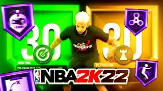 BEST SHOOTING AND PLAYMAKING BADGE SETUPS & EXTRA RECOMMENDED BADGES ON NBA 2K22 CURRENT GEN!
