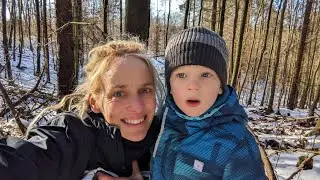 'Stretch the Space' in the snowy Vranov forest