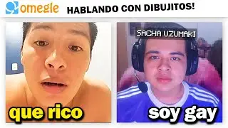 SACHA UZUMAKI ENTRA A OMEGLE Y SE ENCUENTRA CON DIBUJITOS 😂