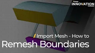 How to Re-mesh Boundaries in Ansys Fluent Meshing’s Watertight Geometry Workflow