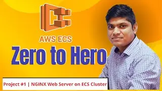 AWS ECS Project in Hindi | Launch Your First Nginx Web Server on ECS Cluster