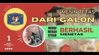 Mesin Tetas Dari Galon BEKAS Model 1 - Hatching Machine From USED Gallons