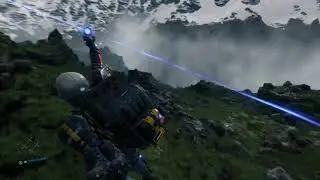 DEATH STRANDING Web of Zip lines