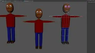 Modeling & Rigging a Cartoon Biped - Part Two