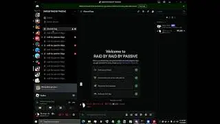 Passive new nuke tool bot i will be making more soon i will have more stuff in discord to