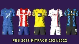 PES 2017 Kitpack Season 2021/2022 V2 | Review & Install