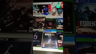 RESIDENT EVIL MINHA COLEÇÃO DE JOGOS #shorts