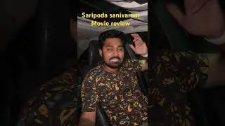 Saripodha Sanivaram Early Review from canada 