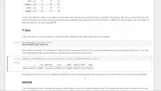 T-Test & ANOVA with Python