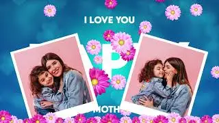 Editable template | After Effects | Mom Happy | Feliz Dia De Las Madres